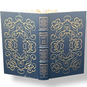 Wuthering Heights by Emily Bronte - Illustrated Collectible Leather Bound Book - Classics - Easton Press, 1980