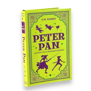 Peter Pan & Peter Pan in Kensington Gardens by J. M. Barrie  - Collectible Special Gift Edition - Imitation Leather Cover - Classic Book