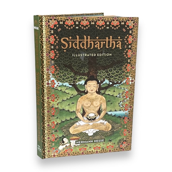 Siddhartha: Illustrated Edition by Hermann Hesse - Collectible Deluxe Gift Edition - Hardcover - Best Seller - Classic Book
