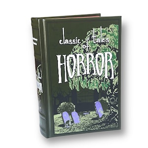 CLASSIC TALES Of HORROR: Poe, Stoker, Doyle, Lovecraft, James, etc - Collectible Deluxe Special Gift Edition - Ledergebundenes Hardcover-Buch