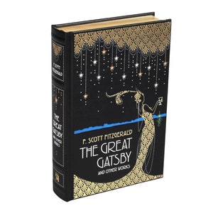 THE GREAT GATSBY and 2 Other Works by F. Scott Fitzgerald - Collectible Deluxe Edition - Leather Bound Hardcover - Best Seller  Classic Book