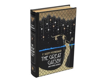 THE GREAT GATSBY and 2 Other Works by F. Scott Fitzgerald - Collectible Deluxe Edition - Leather Bound Hardcover - Best Seller  Classic Book