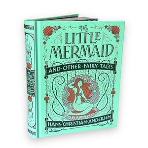 HANS CHRISTIAN ANDERSEN'S The Little Mermaid & other Fairy Tales - Collectible Deluxe Edition - Leather Bound Hardcover  - Classic Book
