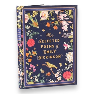 The Selected POETRY Of EMILY DICKINSON - Collectible Deluxe Special Gift Edition - Hardcover Classic Book - Home Decor