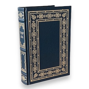 Wuthering Heights by Emily Bronte - Illustrated Collectible Leather Bound Book -Franklin Library Special Edition, 1979 - VERY GOOD Condition