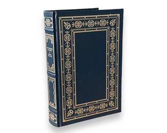 Wuthering Heights by Emily Bronte - Illustrated Collectible Leather Bound Book -Franklin Library Special Edition, 1979 - EXCELLENT Condition