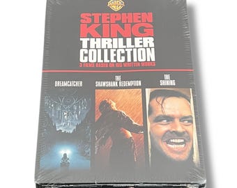 Scellé ! Lot de 3 disques - Stephen King : attrape-rêves, The Shawshank Redemption, The Shining - DVD collector