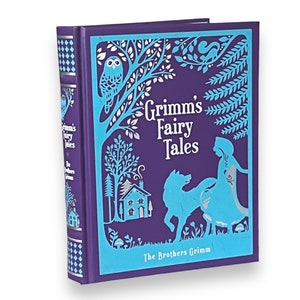 Grimm&#39;s Fairy Tales - The Brothers Grimm - ILLUSTRATED Collectible Deluxe Special Edition - Leather Bound Hardcover - Classic - Very Good