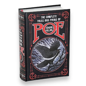 Die kompletten Tales & Gedichte von Edgar Allan Poe - Sammlerstück Deluxe Geschenk Edition - Ledergebundenes Hardcover - Klassisches Buch