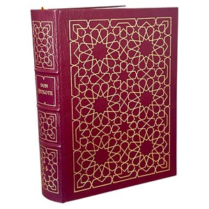 Don Quixote by Miguel De Cervantes - Illustrated Collectible Deluxe Leather Bound Book - Easton Press, 1979 - Excellent!