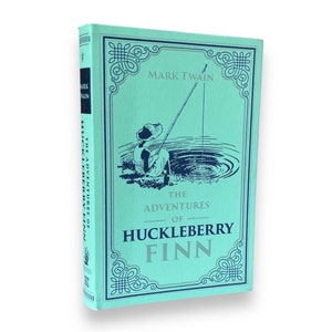 The ADVENTURES Of HUCKLEBERRY FINN by Mark Twain - Collectible Special Gift Edition - Imitation Leather Flexi Cover - Classic Book