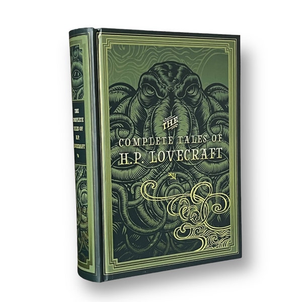 Los CUENTOS completos de H. P. LOVECRAFT - Edición de regalo especial de lujo coleccionable - Tapa dura - Mejor vendido - Libro clásico