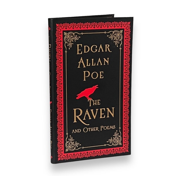 THE RAVEN & Other Poems by Edgar Allan Poe - Collectible Deluxe Pocket Size 7X4 Gift Edition - Flexi Bound Faux Leather Cover - Classic Book