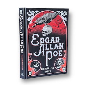 ILLUSTRATED Edgar Allan Poe: Tales Horror - Collectible Deluxe Gift Edition - Hardcover - Best Seller - Classic Book