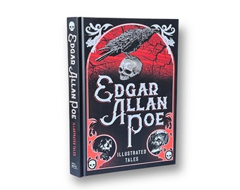 ILLUSTRATED Edgar Allan Poe: Tales Horror - Collectible Deluxe Gift Edition - Hardcover - Best Seller - Classic Book