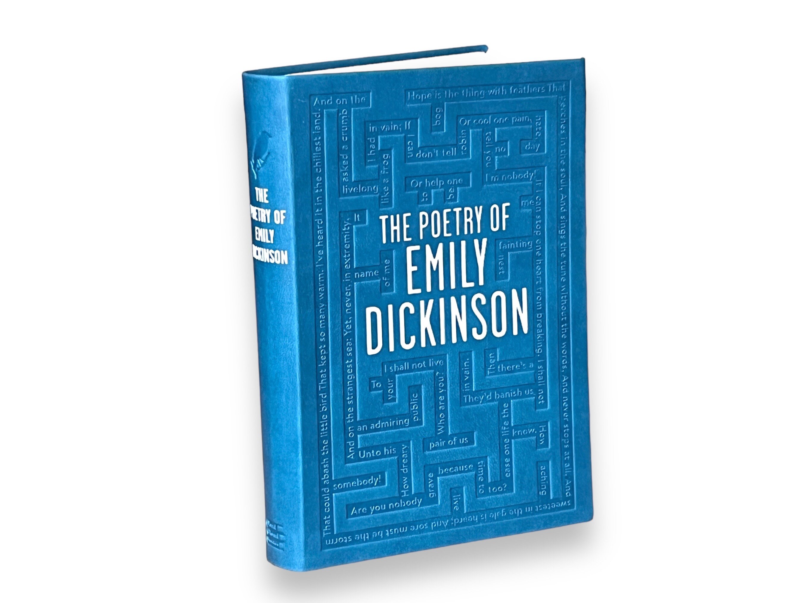 The POETRY Of EMILY DICKINSON - Collectible Deluxe Special Gift Edition - Flexi Bound Faux Leather Cover - Classics Book