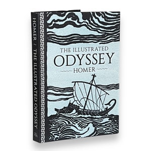 Die ILLUSTRIERTE ODYSSEE von HOMER - Sammlerstück Deluxe Besondere Geschenkausgabe - Hardcover - Klassisch Seltenes Buch