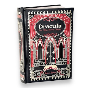 DRACULA by BRAM STOKER - Collectible Deluxe Special Gift Edition - Leather Bound Hardcover - Best Seller - Classic Book