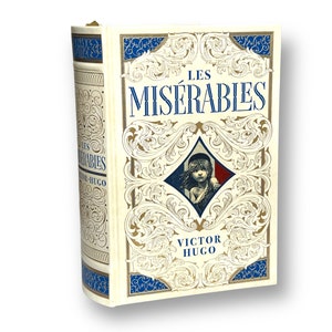 LES MISERABLES by Victor Hugo - Collectible Deluxe Special Gift Edition - Leather Bound Hardcover - Best Seller - Classic Book