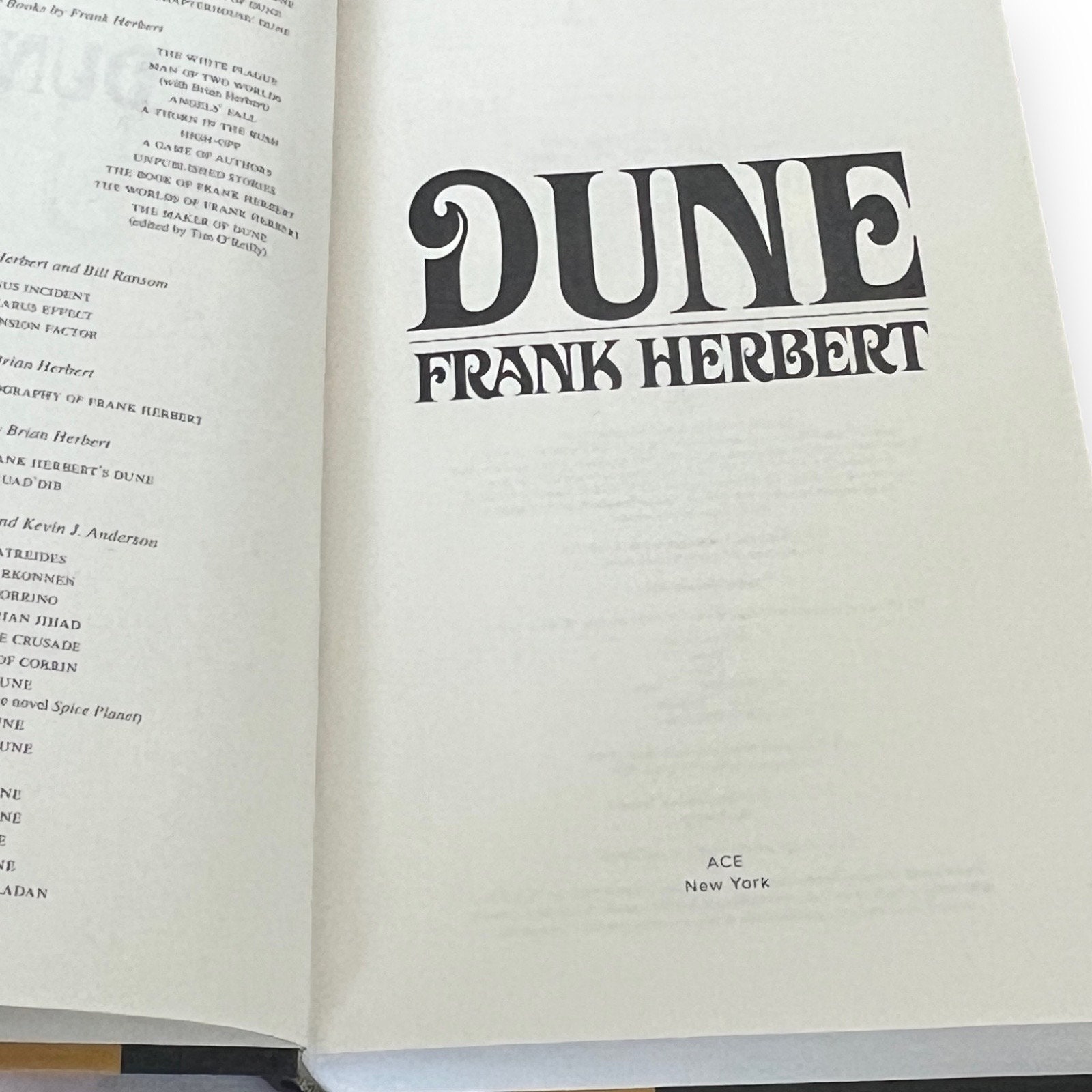 DUNE by Frank Herbert - Collectible Deluxe Special Gift