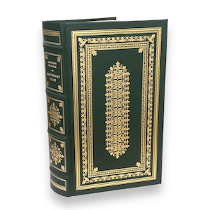 CANTERBURY TALES by Geoffrey Chaucer - Collectible Leather Bound - Franklin Library Special Gift Edition, 1981 - Very Good to Excellent