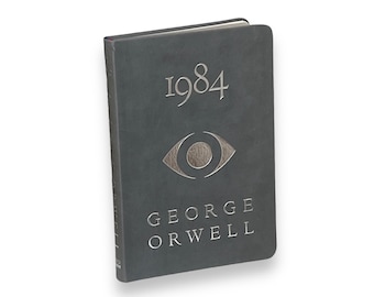 1984 Nineteen Eighty-Four by GEORGE ORWELL - Collectible Deluxe Gift Edition -  Faux Leather - Home Decor - Classic Book