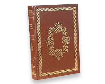 Les NUITS ARABES UNIS de Robert Louis Stevenson - Livre relié en cuir de collection - Édition cadeau limitée Franklin Library, 1979 - Comme neuf !