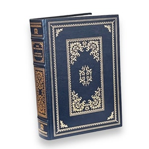 The Decameron by Giovanni Boccaccio - Collectible Deluxe Exclusively Edit. - Genuine Leather Bound Book - Franklin Library, 1981 - Excellent