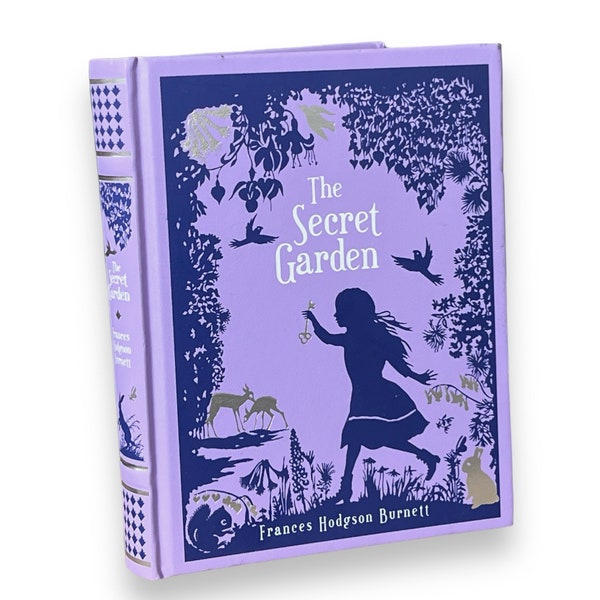 The SECRET GARDEN by Frances Hodgson Burnett - ILLUSTRATED Collectible Special Deluxe Gift Edition -  Home Decor - Leather Bound Hardcover