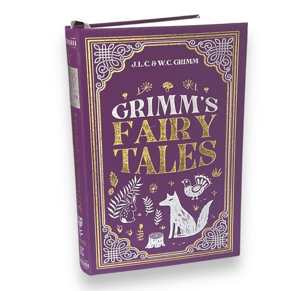 Grimm's Fairy Tales illustrated -  Collectible Special Gift Edition - Imitation Leather Cover - Best Seller - Classic Book