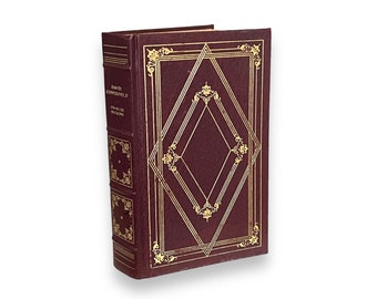 David Copperfield par Charles Dickens - Livre illustré de collection relié en cuir - Édition spéciale de la bibliothèque Franklin 1980 - Excellent
