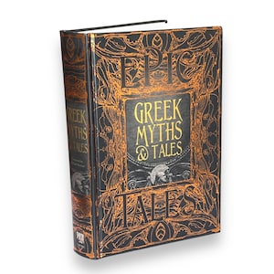 GREEK MYTHS & TALES Epic Mythology Gothic Fantasy - Collectible Deluxe Special Gift Edition - Hardcover - Best Seller Classic Book