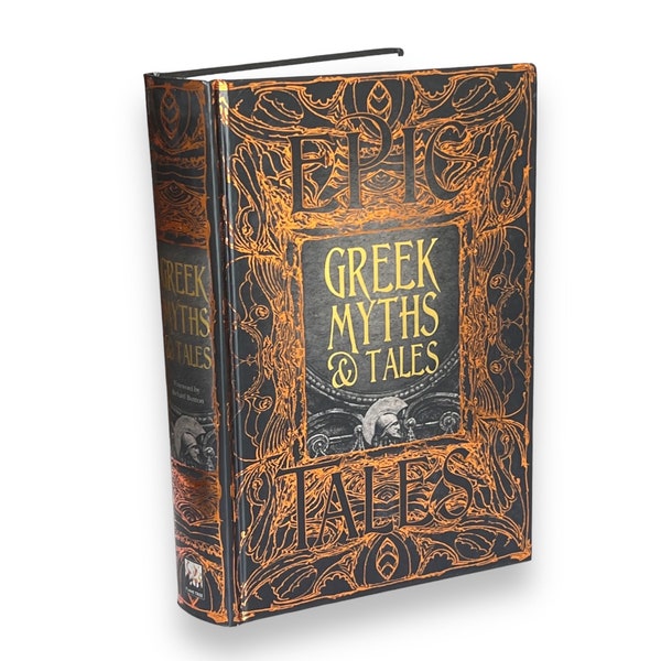 GREEK MYTHS & TALES Epic Mythology Gothic Fantasy - Collectible Deluxe Special Gift Edition - Hardcover - Best Seller Classic Book