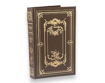 Romantic Poets William Blake to Edgar Poe - Illustrated Collectible Deluxe Leather Bound Book - Franklin Library, 1982 - EXCELLENT Condition