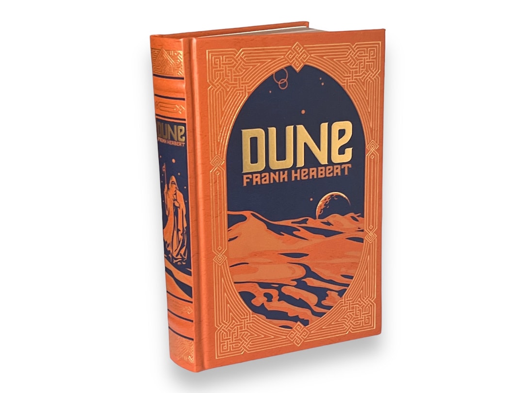 DUNE by Frank Herbert Collectible Deluxe Special Gift Edition Leather Bound Hardcover