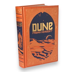 DUNE de Frank Herbert - Édition cadeau spéciale de luxe à collectionner - Relié en cuir - Livre classique