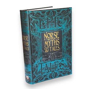 NORSE MYTHS & TALES Epic Tales Gothic Fantasy - Collectible Deluxe Special Gift Edition - Hardcover - Best Seller Classic Book