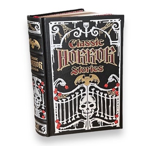 KLASSISCHE HORROR-GESCHICHTEN: Lovecraft, Edgar Poe + andere - Sammlerstück Deluxe Besondere Geschenkausgabe - Ledergebundenes Hardcover - Buchklassiker