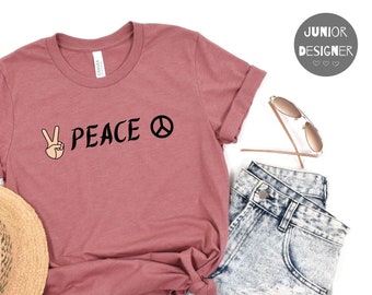 Peace T-Shirt | Peace Gift | Peace Symbol | Unisex - Men and Women's Tee | Peace