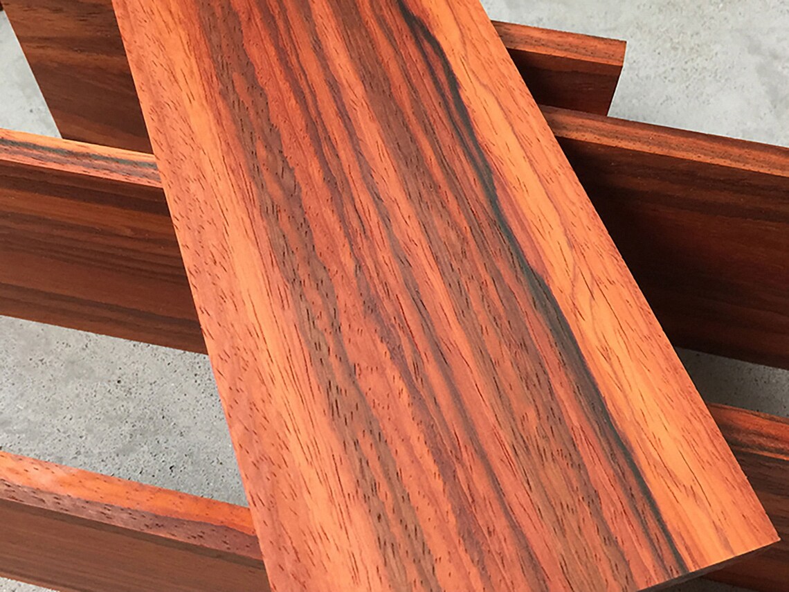 Red Pear / Craft Wood Strips / Solid Wood / Wood / Raw Etsy