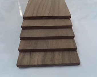Black walnut / craft wood strips / solid wood/wood/ raw materials / cut to size/for woodworking and crafts/laser cutting/carving materials