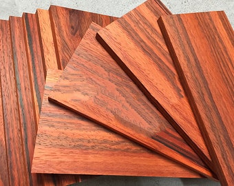 Poire rouge / bandes de bois artisanales / bois massif / bois / matière première / découpé sur mesure / pour le travail du bois et l'artisanat / découpe laser / matériau de sculpture
