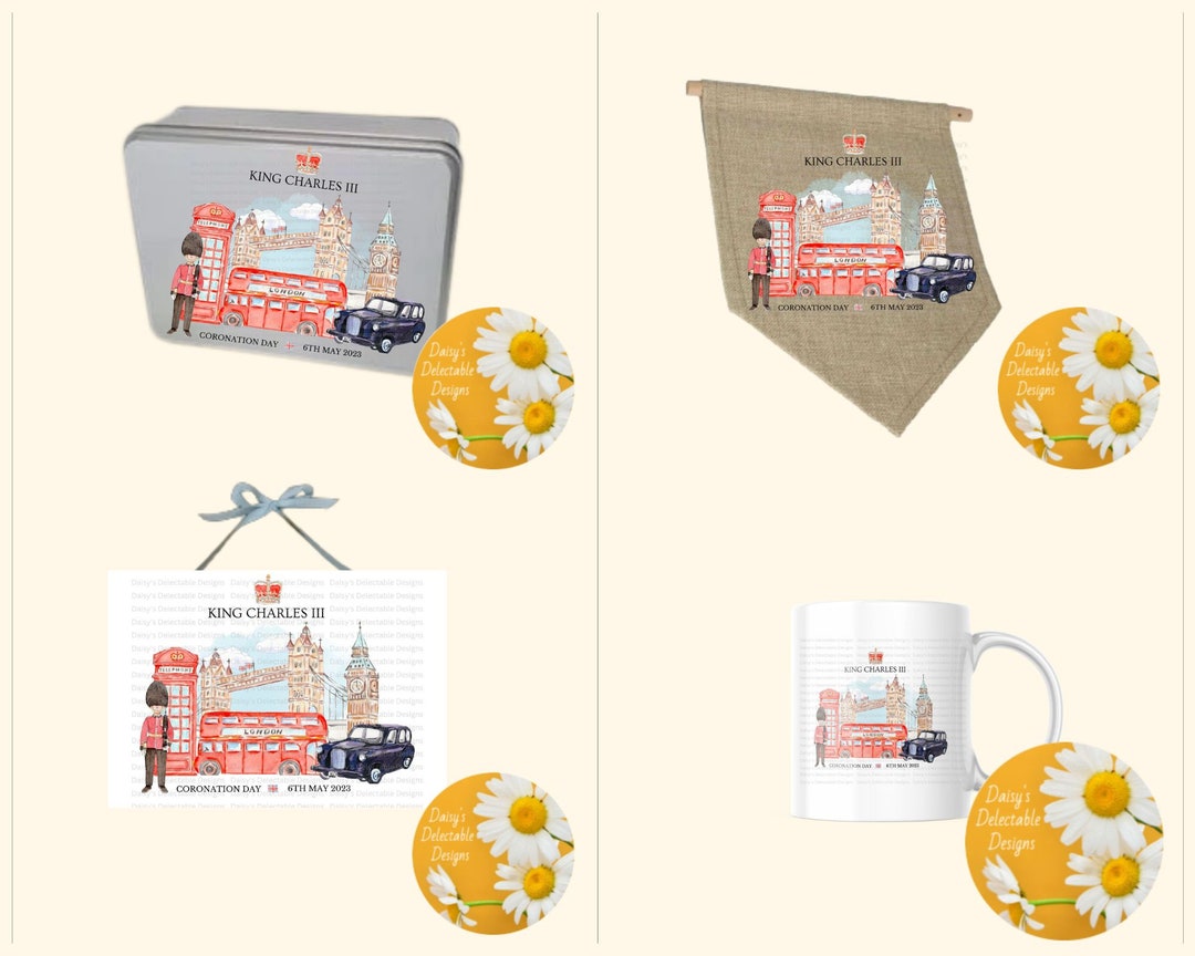 Coronation Bundle 3 Coronation Tin Gifts for Him Gifts for Etsy