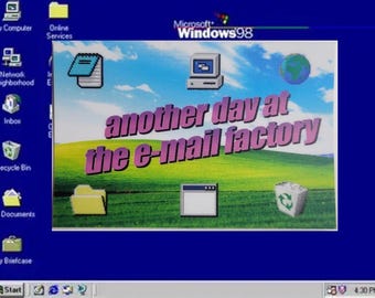 Email Factory | Waterproof Sticker for Laptop or Water Bottle