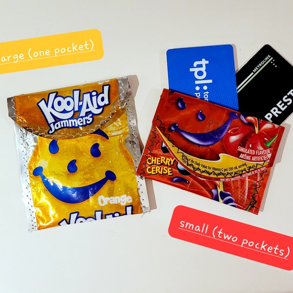 Kool-Aid Jammer Pocket Pouch | Wallet, Make-up Bag, Purse Organizer