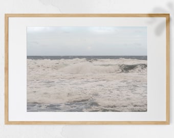 Ocean Wall Art, Sea Print, Wall Art Sea, Neutral Beach Wall Art, Beach Print Wall Art, Ocean Print, Coastal Printable, Beach Print Download