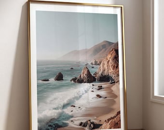 California Wall Art, Coastal Wall Art, Ocean Wall Art, Coastal Photography, Beach Photography, Coastal Artwork, Ocean Print
