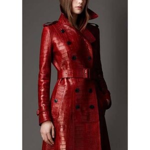 Burberry alligator jacket on sale
