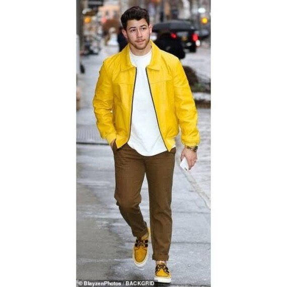 Yellow clearance shirt jacket