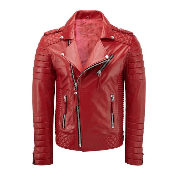 Red Leather Jackets  For Men and Women In Canada